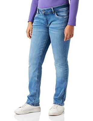 Pepe Jeans NEW BROOKE, Pantalones para Mujer, Azul (000DENIM VY9), 30W / 34L