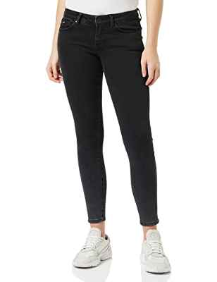 Pepe Jeans Pixie Pantalones, 000denim, 25W Regular para Mujer