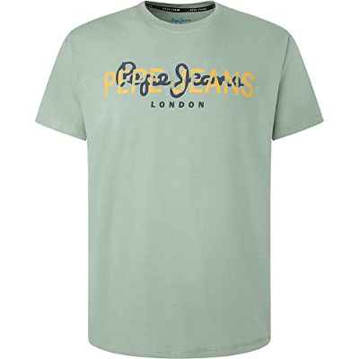 Pepe Jeans Thierry Camisetas, 674casting, M para Hombre