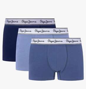 Pepe Jeans Trunks (Pack de 3) para Hombre (Varias tallas)