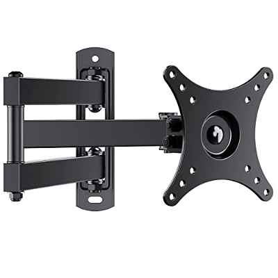 Perlegear Soporte de Pared para TV, el Soporte de Pared para TV para televisores de 10 a 32 Pulgadas de hasta 20 kg, VESA máximo 100x100mm, 75x75mm, 50x50mm