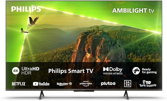 Philips 4K LED Smart Ambilight TV|PUS8118|50"