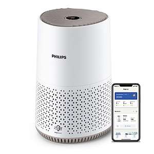 Philips Serie 600 Purificador de aire silencioso y de bajo consumo, Para alérgicos El filtro HEPA elimina el 99,97%