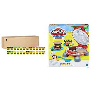 Play-Doh Pack 24 Botes (Hasbro 20383F03) & Play Doh La Barbacoa