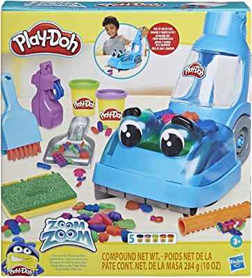 Play-Doh Zoom Zoom Aspiradora +5 Botes Plastilina