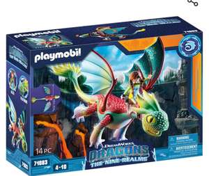 PLAYMOBIL DreamWorks Dragons 71083 Dragons, The Nine Realms Feathers y Alex