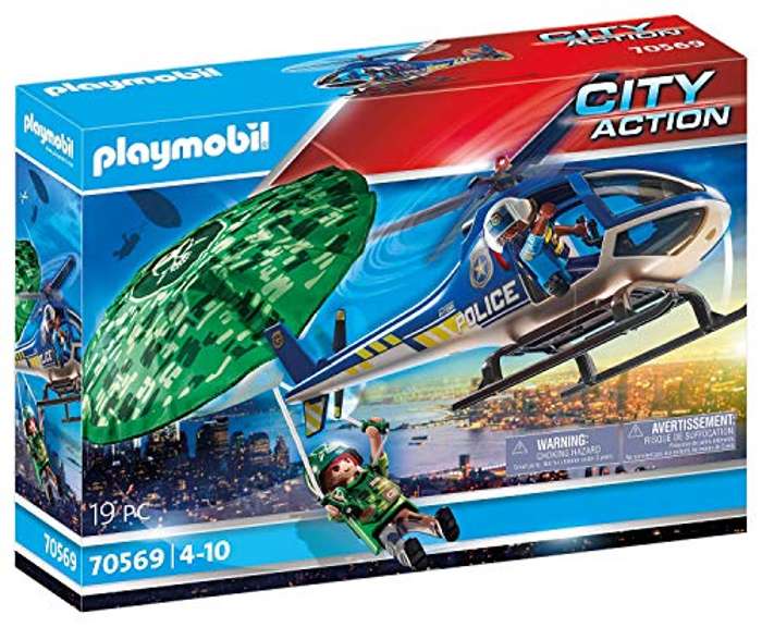 Playmobil Helicóptero de Policía