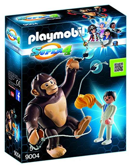 Playmobil Super 4 - Gorila Gigante Gonk