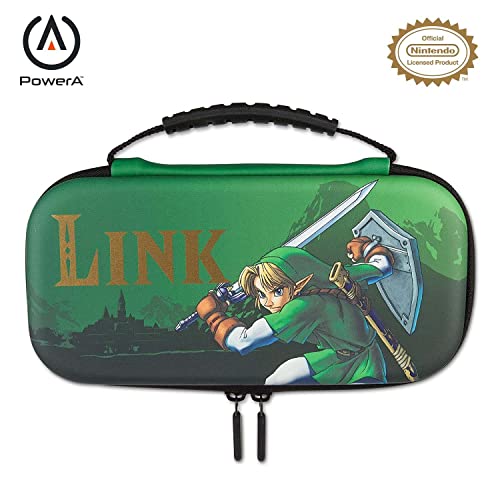 PowerA - Kit de Estuche Protector Hyrule Link (Nintendo Switch Lite)
