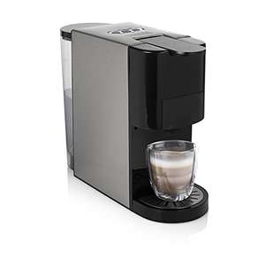 Princess Máquina de café multicápsulas, adaptadores para cápsulas Nespresso, Dolce Gusto, Lavazza a Modo Mio, monodosis ESE y café molido