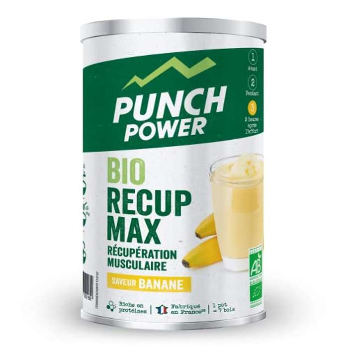 Proteínas Punch Power Recovery Food Banane Pot de 480 g