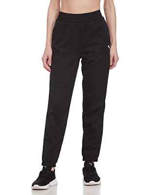 PUMA Active Woven Pants Chándal, Mujer, Black, M