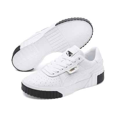 Puma Cali Wn's, Zapatillas para Mujer, Blanco White Black, 40 EU