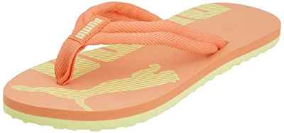 PUMA Epic Flip v2, Zapatos de Playa y Piscina, Unisex adulto, Rosa (Peach Pink/Fresh Yellow), 40.5 EU