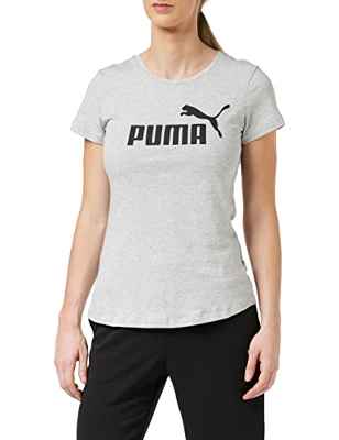 PUMA ESS Logo tee, Light Gray Heather, M