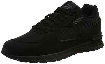 PUMA Graviton, Zapatillas Unisex Adulto, Multicolor Black Black-Dark Shadow, 42.5 EU