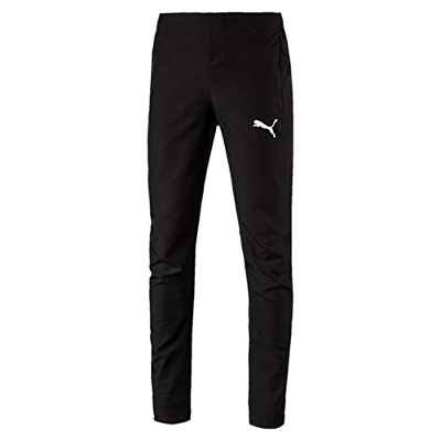 Puma Liga Sideline Woven P Pantalones, Hombre, Negro Black White, 2XL