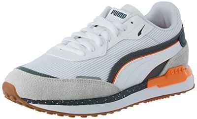 PUMA Mapa de City Rider, Zapatillas Unisex Adulto, Gris/Violeta, 37 EU