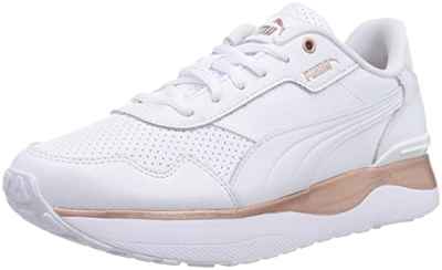 PUMA R78 Voyage Premium L, Zapatillas Mujer, Oro White White-Rose Gold, 37 EU