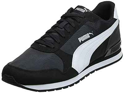 Puma ST Runner v2 NL, Zapatillas de Deporte Unisex Adulto, Black White, 36 EU