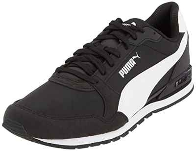 Puma ST Runner v3 NI, Zapatillas Deportivas Unisex Adulto, Black White, 37 EU