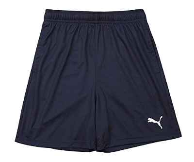 PUMA Teamrise Training Shorts Jr Pantalones Cortos, Unisex niños, Peacoat White, 164