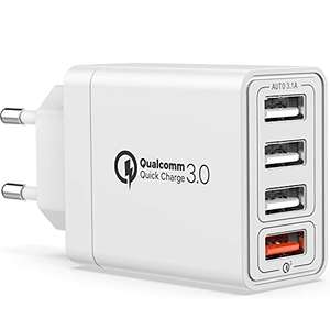 Quick Charge 3.0 Cargador USB de Pared 30W
