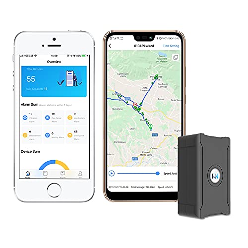 Rastreador GPS con batería recargable