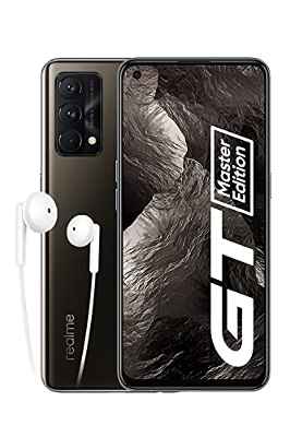 realme GT Master Edition Smartphone Libre, Qualcomm Snapdragon 778G 5G, Pantalla completa AMOLED Samsung de 120 Hz, Carga SuperDart de 65W, Cámara principal de 64MP, NFC, 8+256GB, Negro cosmos