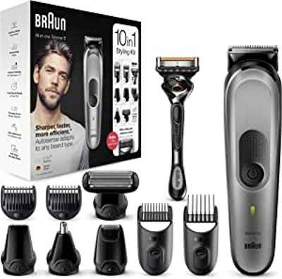  Recortadora de Barba Braun 10 en 1