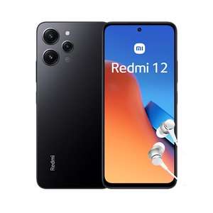 Redmi 12 4G - 4+128GB, Pantalla de 6,79" FHD+ AdaptiveSync 90 Hz, MediaTek G88, Triple cámara de 50MP, batería de 5000 mAh