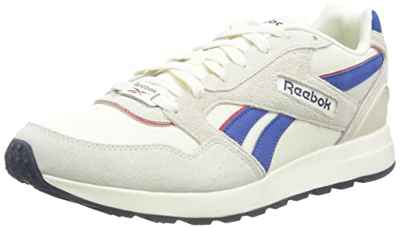 Reebok GL 1000, Zapatillas de Running Hombre, Multicolor (Classic White/Vector Blue/Vector Red), 39 EU