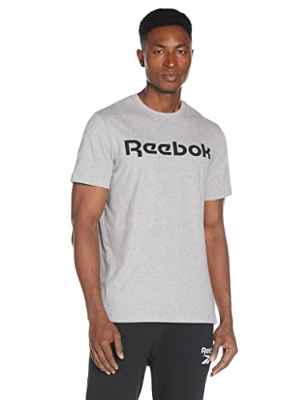 Reebok GS Linear Read tee Camiseta, Hombre, Brgrin, M