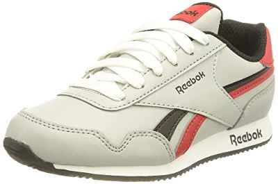 Reebok Royal Cl Jog 3.0, Zapatillas, Gris (Pure Grey 2/Core Black/Vector Red), 28 EU