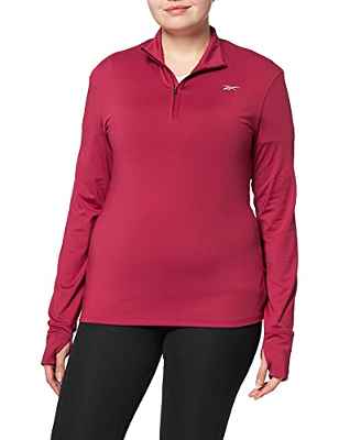 Reebok Sudadera Marca Modelo WOR Run 1/4 Zip