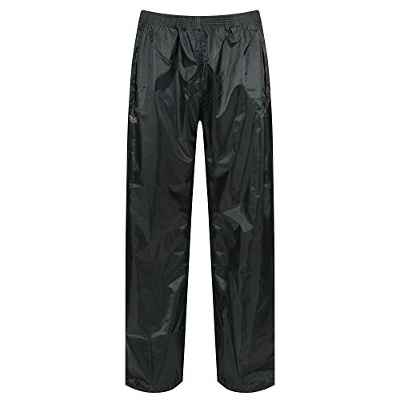 Regatta Stormbreak - Pantalón para hombre (impermeable), verde aceituna oscura, tamaño 44-46 EU