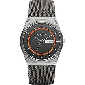 Reloj marca Skagen Denmark para hombre Puma 12, movimiento LCD, 52MM