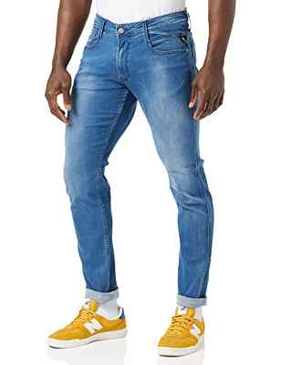 REPLAY Anbass Jeans, 010 Azul Claro, 30W / 32L para Hombre