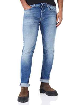 REPLAY Willbi Jeans, 009 Azul Medio, 38W x 32L para Hombre