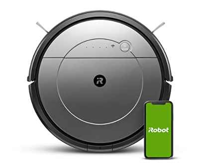 Robot Aspirador y friegasuelos iRobot Roomba Combo Conectado a WiFi con Diferentes Modo de Limpieza - Aspiración Potente - Sugerencias Personalizadas - Compatibilidad con los asistentes de Voz