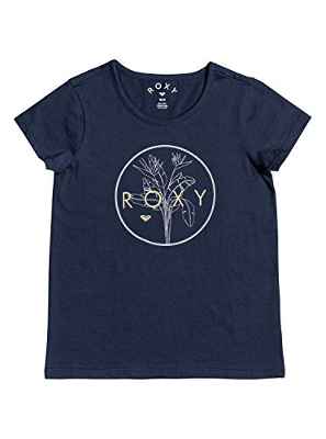 Roxy Endless Music Foil - Camiseta Para Chicas 4-16 Camiseta, Niñas, mood indigo, 14/XL
