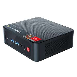 Ryzen 7 5800H 4.4GHz Processor Mini Pc, SER5 Pro 16G DDR4 RAM 1T NVMe Mini Gaming Pc, 8-Core 2000 MHz