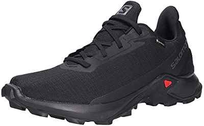 Salomon Alphacross 3 Gore-Tex - Zapatos de trail running para Hombre, Negro (Black/Black/Black), 49 ⅓ EU