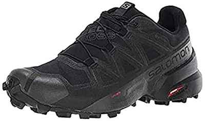 Salomon Speedcross 5 Gore-Tex Zapatillas de Trail Running para Mujer, Protección climática, Agarre agresivo, Ajuste preciso, Black, 38 2/3