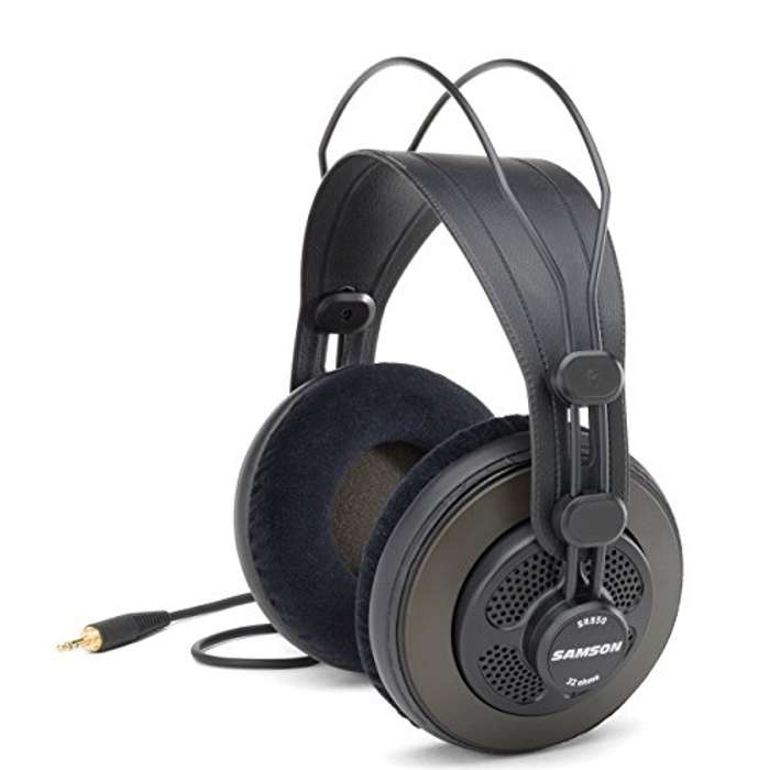 Samson SR850 - Auriculares de diadema cerrados (10 Hz a 30 kHz, 32 ohmios)