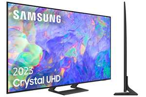 Samsung 65CU8500 - Smart TV de 65" (2023), Procesador Crystal UHD, Q-Symphony, con Gaming Hub, Diseño AirSlim y Contrast Enhancer con HDR10+