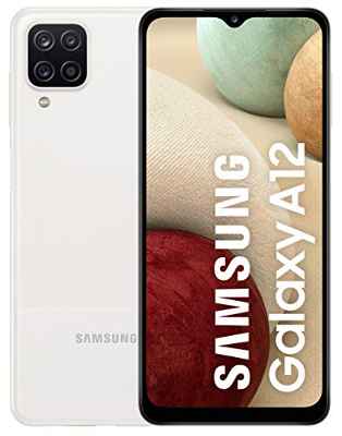 Samsung Galaxy A12 | Smartphone Libre 4G Ram y 128GB Capacidad Interna ampliables | Cámara Principal 48MP | 5.000 mAh de batería y Carga rápida | Color Azul [Versión española]
