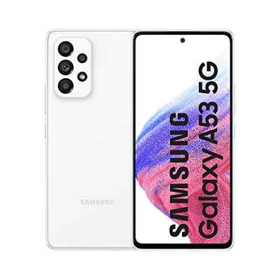 Samsung Galaxy A53 5G – Teléfono móvil, Smartphone Android, 128 GB, Color Blanco (Versión española)
