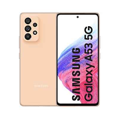 Samsung Galaxy A53 5G – Teléfono móvil, Smartphone Android, 128 GB, Color Naranja (Versión española)