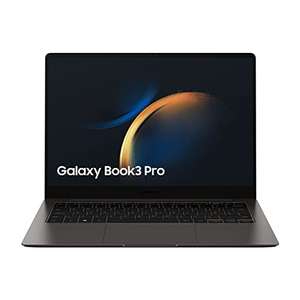 SAMSUNG Galaxy Book3 Pro - Portátil 14" WQXGA+ (Intel Core i7-1360P, 16GB RAM, 512GB SSD, Intel Iris Xe, Windows 11) Grafito